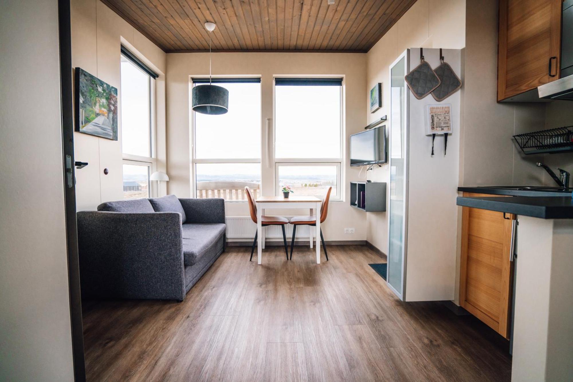 Blue View Cabin 7B With Private Hot Tub Selfoss Exterior photo